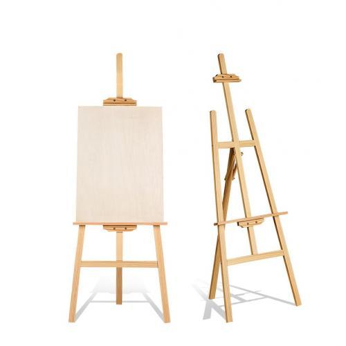Sevalet pictura, din lemn de pin, inaltime reglabila maxim 120 cm, CRDSEV11, Criando