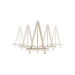 4 Mini sevalete portabile din lemn cu dimensiunea de 12x18 cm