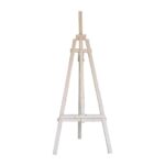 Sevalet din lemn de pin cu trei picioare, 180 cm, Culoare natur