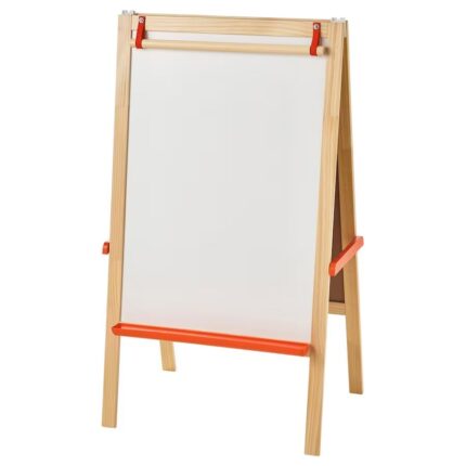 Sevalet din lemn cu 2 fete in forma de conifer 66x48x112 cm