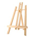 Sevalet desen si pictura pentru masa, tip trepied, lemn, 3+ ani 40x21.7 cm