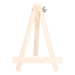 Sevalet mini din lemn pentru afisare, utilizare diverse evenimente, 20x14cm