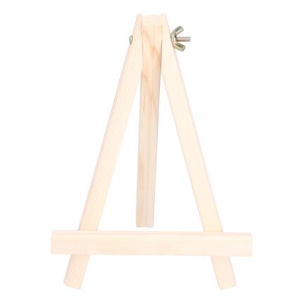 Sevalet mini din lemn pentru afisare, utilizare diverse evenimente, 20x14cm