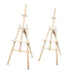 Set de doua sevalete din lemn de fag, inaltime 150 cm