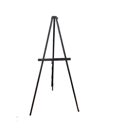 Sevalet lemn culoare negru, 140 cm x 42 cm