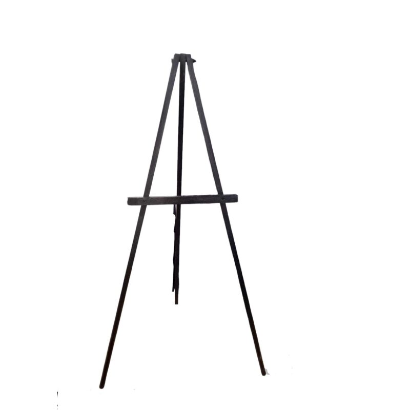 Sevalet lemn culoare negru, 140 cm x 42 cm