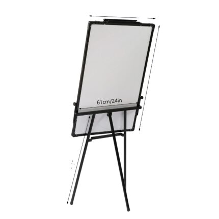Tabla magnetica reglabila, set cu suport, 61x91.4cm