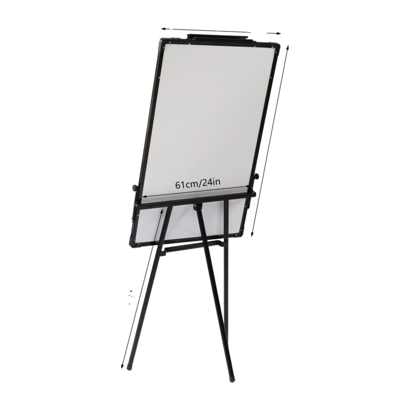 Tabla magnetica reglabila, set cu suport, 61x91.4cm
