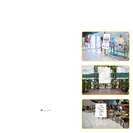 Sevalet din acril, inaltime ajustabila 58 in, design usor, transparent