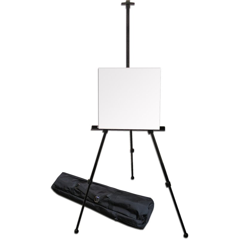 Sevalet din aluminiu cu husa, inaltime maxima 157 cm