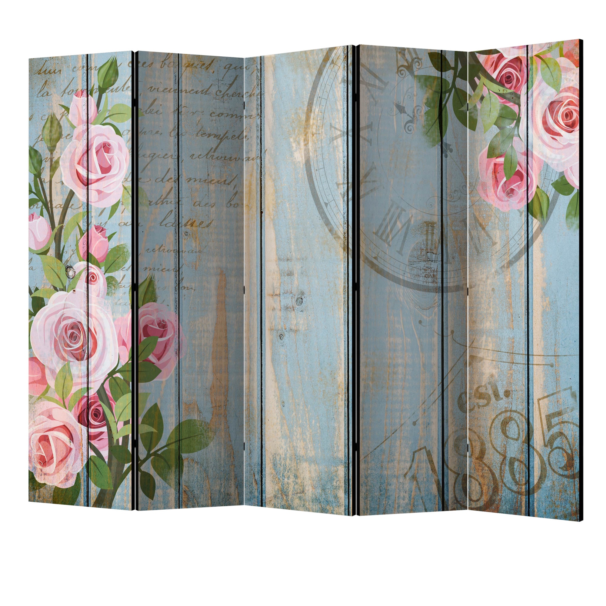 res_efa0942f5dd68bf5a41e0856e7cc771e Paravan din 5 parti - Gradina vintage II - 225 x 172 cm