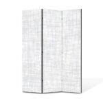 Paravan 3 piese Premium Heartwork TrueColor Model subtil papirus, Panza pe cadru de lemn, Decoratiuni Moderne pentru Casa, 3 x 35 x 180 cm, 105 x 180 cm