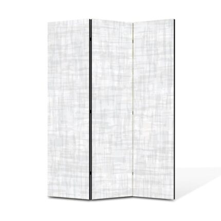 Paravan 3 piese Premium Heartwork TrueColor Model subtil papirus, Panza pe cadru de lemn, Decoratiuni Moderne pentru Casa, 3 x 35 x 180 cm, 105 x 180 cm