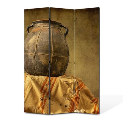 Paravan 3 piese Premium TrueColor, Art Star, Ulcea antica, Vintage, Panza pe cadru de lemn, Decoratiuni Moderne pentru Casa, 3 Panouri de 45x180, 135 x 180 cm