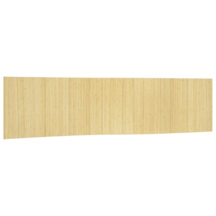 Paravan de camera vidaXL, natural deschis, 165x800, bambus, 19.7 kg