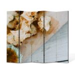 Paravan 5 piese Premium TrueColor, Art Star, Pachetele chinezesti cu sos , Culinar, Panza pe cadru de lemn, Decoratiuni Moderne pentru Casa, 5 Panouri de 45x150, 225 x 150 cm