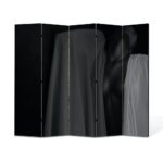 Paravan 5 piese Premium TrueColor, Art Star, Intre asternuturi, Sexy, Erotic Senzual, Panza pe cadru de lemn, Decoratiuni Moderne pentru Casa, 5 Panouri de 35x180, 175 x 180 cm