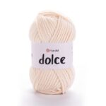 Fir Textil YarnArt Dolce 779, somon, pentru crosetat si tricotat, poliester, 120 m