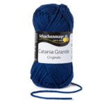 Fir gros de crosetat si tricotat, 100% bumbac, grosime fir nr 4 Mediu, lungime 63 m, 50 g, Catania Grande Jeans 03164