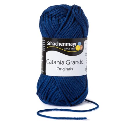 Fir gros de crosetat si tricotat, 100% bumbac, grosime fir nr 4 Mediu, lungime 63 m, 50 g, Catania Grande Jeans 03164