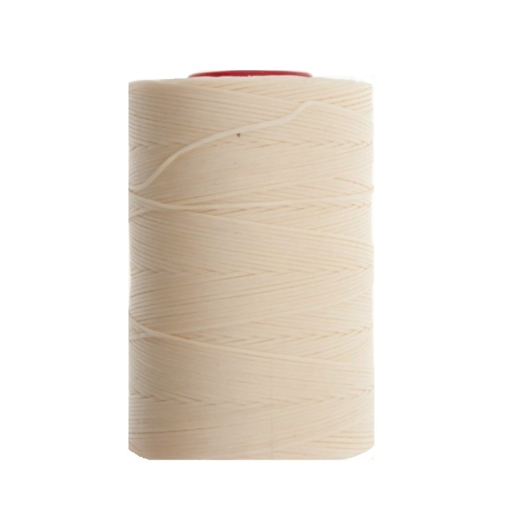 Ata de cusut piele Ritza 25, Cream -Tiger Thread - 50m, 0.6 mm