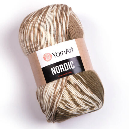 Fir pentru tricotat Nordic degrade, cod 661, 150 gr, 510 m