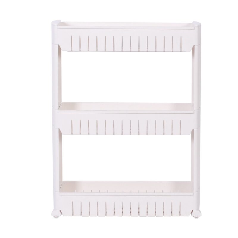 Dulap mobil, multifunctional, pe roti, SEVERNO Home&Office, 72x54x12,5 cm, Alb