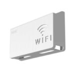 Cutie suport router, Plastic, 24,5 x 6 cm, Alb