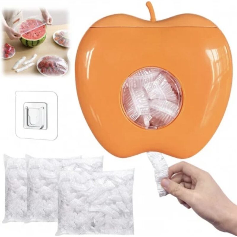 Suport punga cu capac, portocaliu/verde /gri