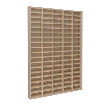 Suport auto Kruzzel, 90 compartimente, lemn, 50x4.5x78.5cm