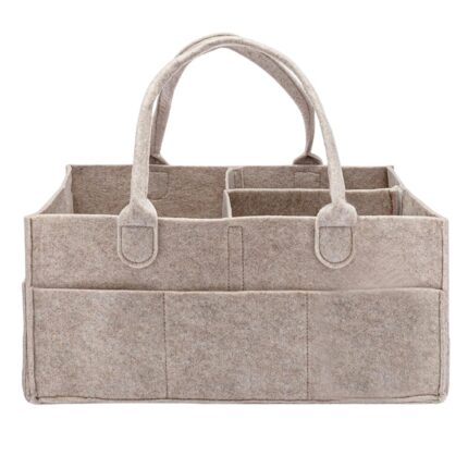 Geanta organizatoare pentru copii, 33x23x18 cm, bej, PROMERCO®