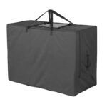 Geanta de depozitare saltea pliabila, Vaxiuja, 120/30/71cm, Rezistenta la zapada si inghet, Protectie la praf si soare, Portabila, Material PVC/Panza Oxford, Negru