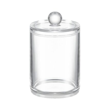 Cutie rotunda pentru betisoare de urechi Jotta 7x7x11cm Beauty