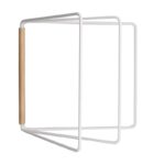 Suport pliabil pentru prosoape de bucaatrie, 25x26.5cm, alb
