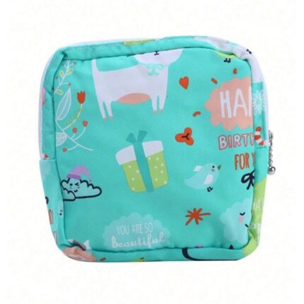 Organizer ECARLA pentru absorbante, 18x12cm, multicolor