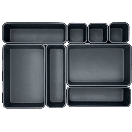 Organizator sertar, OPENHOME, Plastic, Gri