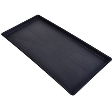 Tava din plastic pentru organizare si curatenie, Herum®, Negru, 70 x 35 x 3 cm