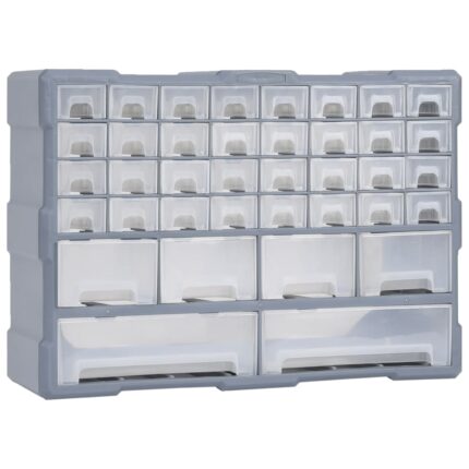 Organizator cu 38 de sertare vidaXL, 52 x 16 x 37,5 cm, 2.81 kg 147578