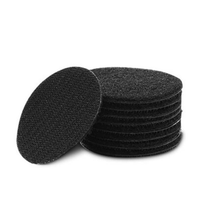 Set 5 adezivi ElastiX velcro pentru fixarea covoarelor si a mochetelor, negru