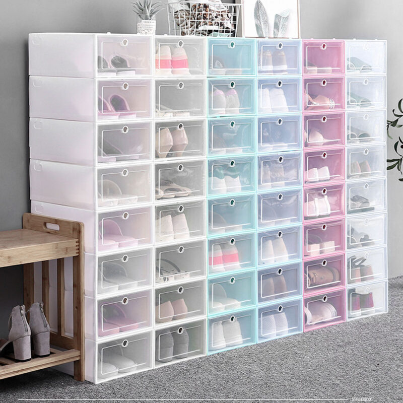 Cutie de pantofi, Plastic, Multicolor