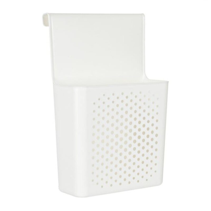Cos suspendat pentru dulap, plastic, alba, 24 x 12,5 x 35,5cm