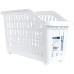 Cos depozitare, Vilde, Plastic, 13 L, Alb