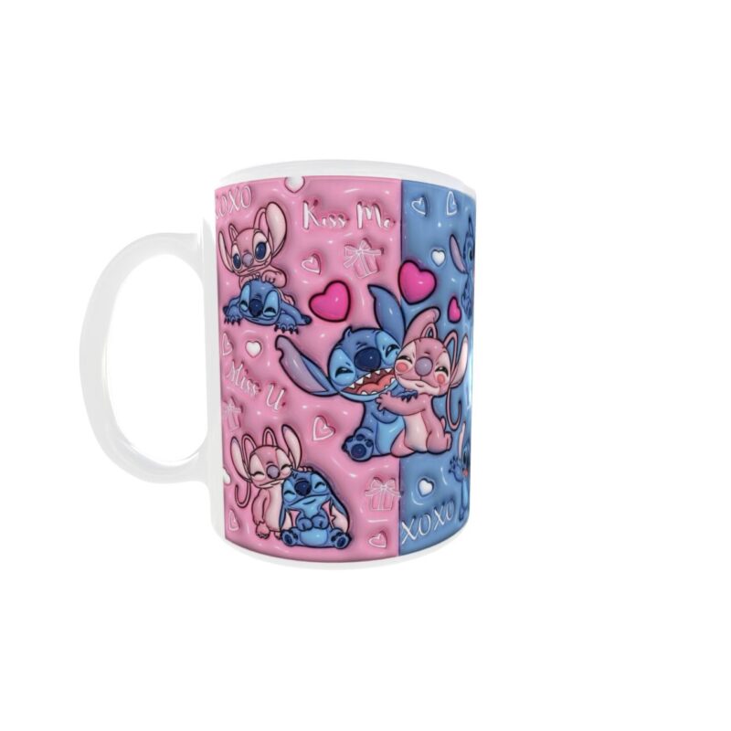 Cana personalizata Stitch, INOVATIX, 330 ml
