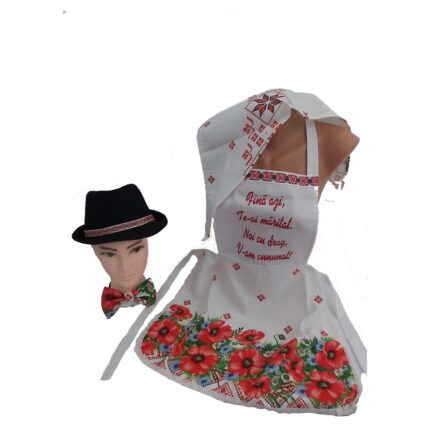 Set dezgatit mireasa si mire, nunta, Creativ, Maci