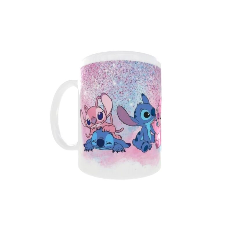 Cana personalizata Stitch II, INOVATIX, 330 ml