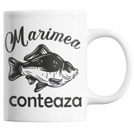Cana cadou amuzanta pentru pescari, Priti Global, 300ml