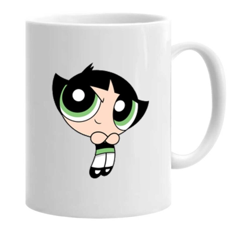 Cana personalizata powerpuff girls buttercup, ceramica, 330 ml