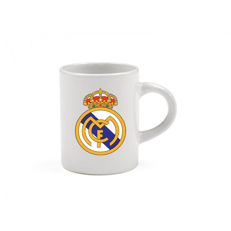 Cana alba personalizata, Custom Designs, model Real Madrid, 330 ml