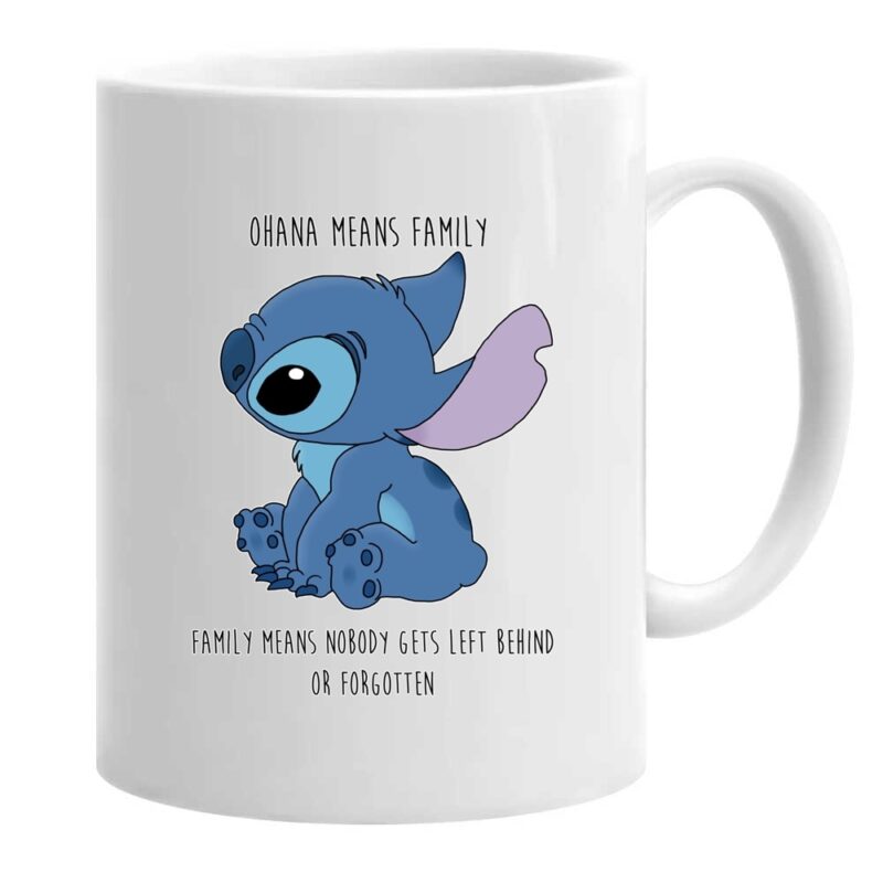 Cana personalizata disney stitch, ceramica, 330 ml