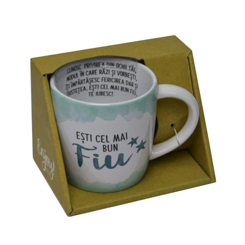 Cana Portelan "Esti Cel Mai Bun Fiu", 300 ml